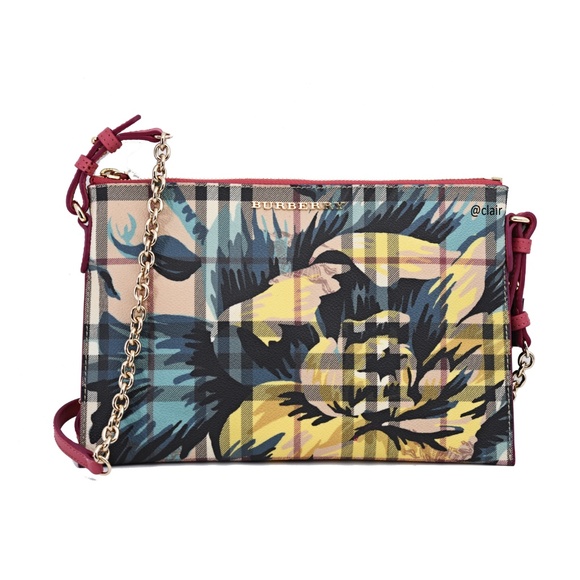 burberry flower bag